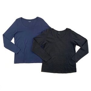 Eileen Fisher Organic Cotton Long Sleeve Shirts